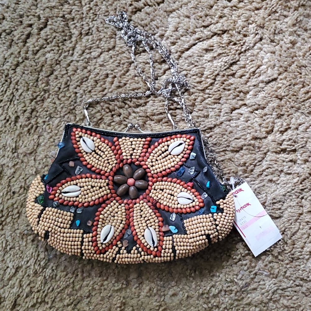 NWT Beaded Purse